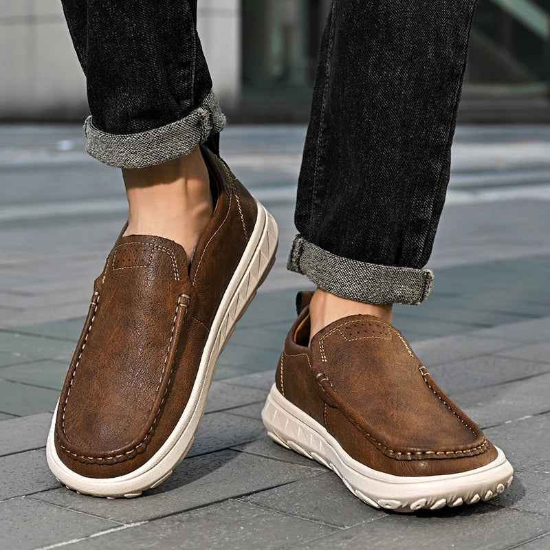 LAURENT MONACO | MOCASSINS CLASSIQUES À ENFILER POUR HOMMES