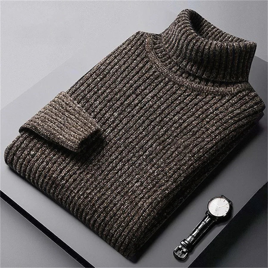 LAURENT MONACO | PULL COL ROULÉ POUR HOMME