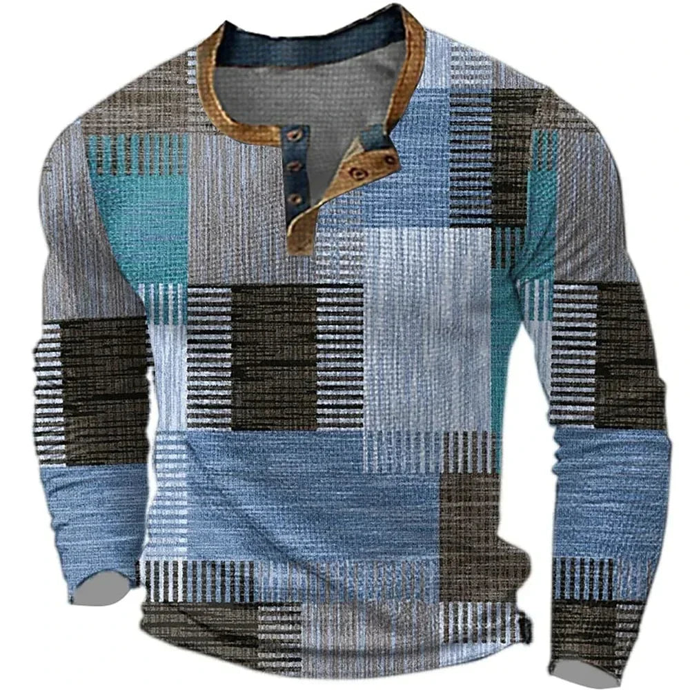 LAURENT MONACO | CHEMISE PATCHWORK COLORÉE POUR HOMME