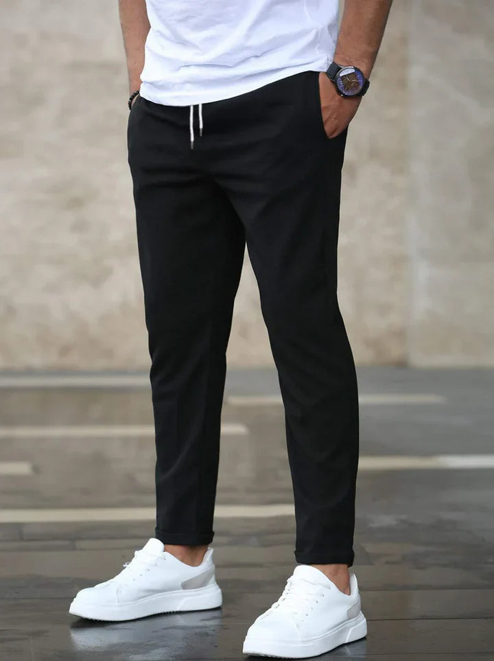 LAURENT MONACO | PANTALON EN COTON STRETCH POUR HOMME