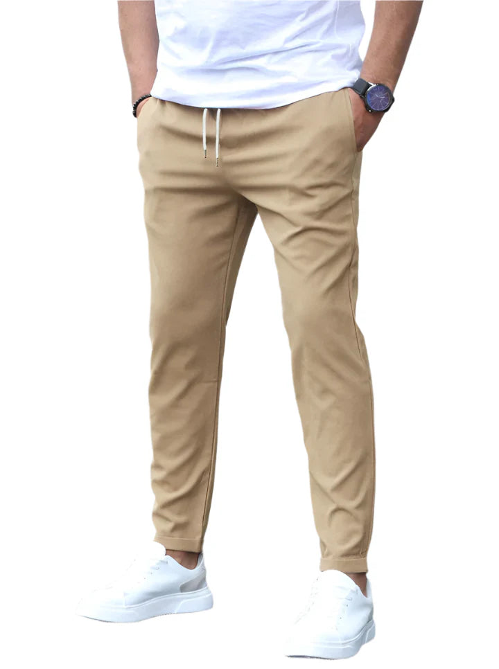LAURENT MONACO | PANTALON EN COTON STRETCH POUR HOMME