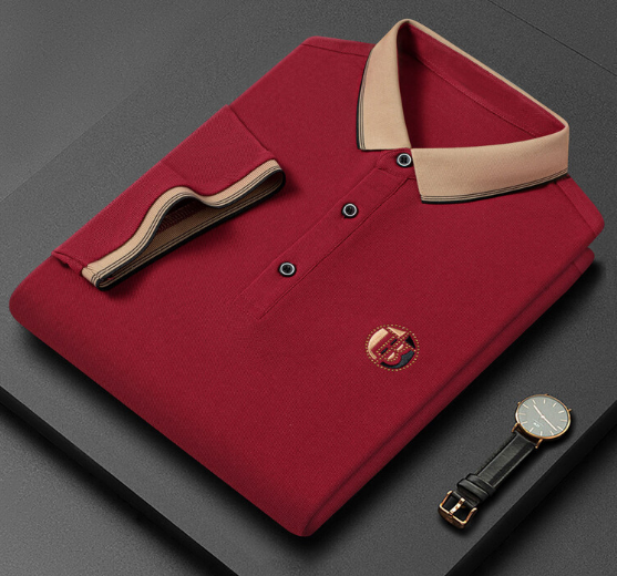 LAURENT MONACO | POLO COL CONTRASTE POUR HOMME