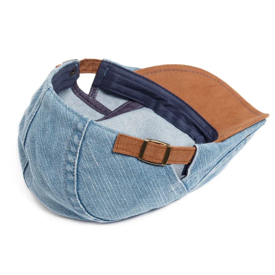 LAURENT MONACO | CASQUETTE EN DENIM POUR HOMMES