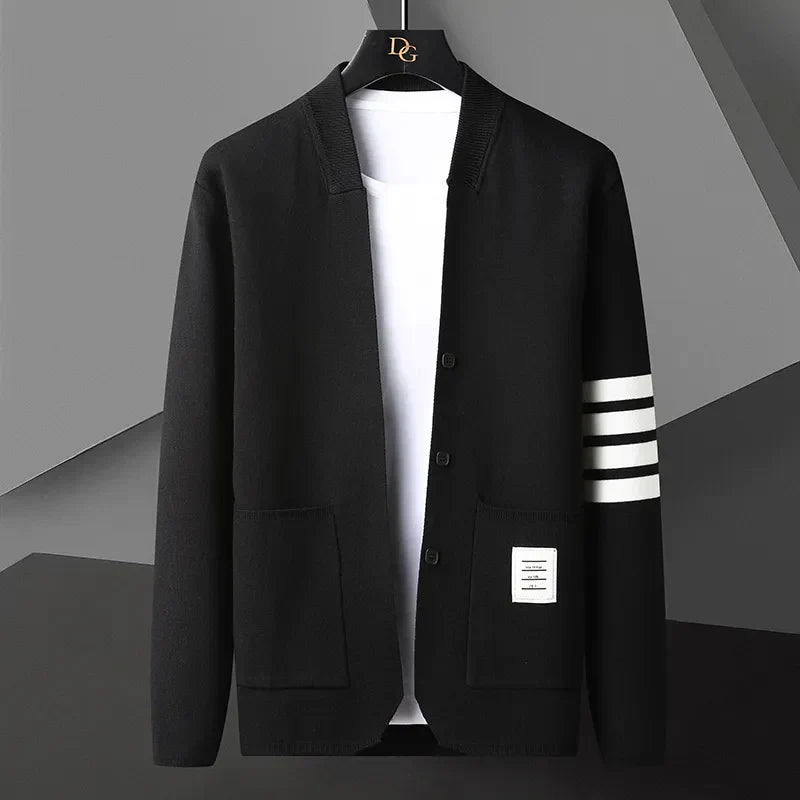 LAURENT MONACO | CARDIGAN EN LAINE MERINO