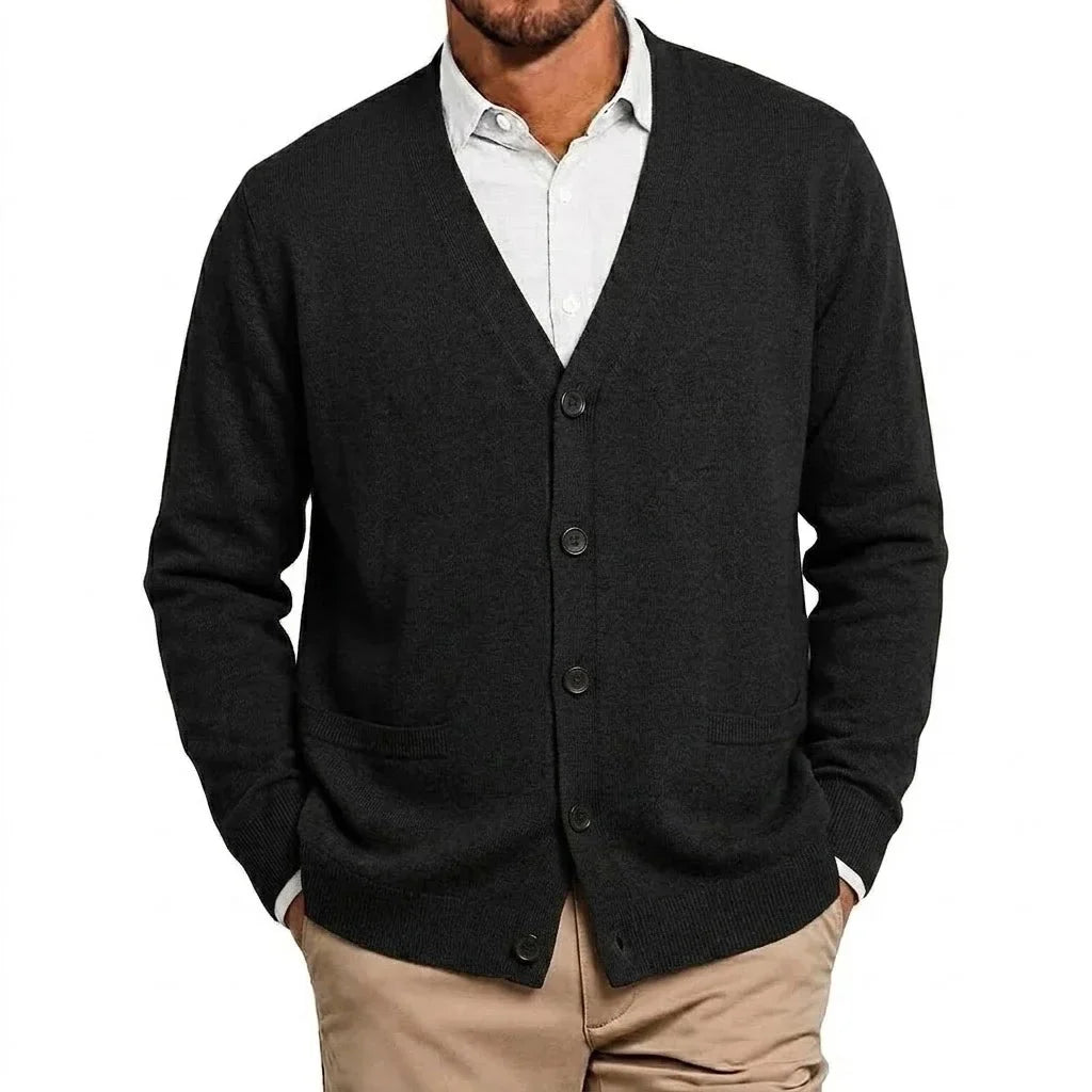 LAURENT MONACO | CARDIGAN À BOUTONS POUR HOMMES