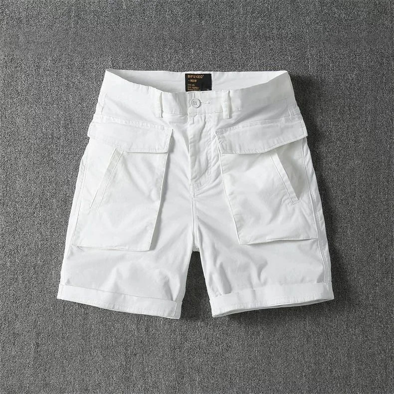 LAURENT MONACO | SHORT CARGO EN COTON POUR HOMMES
