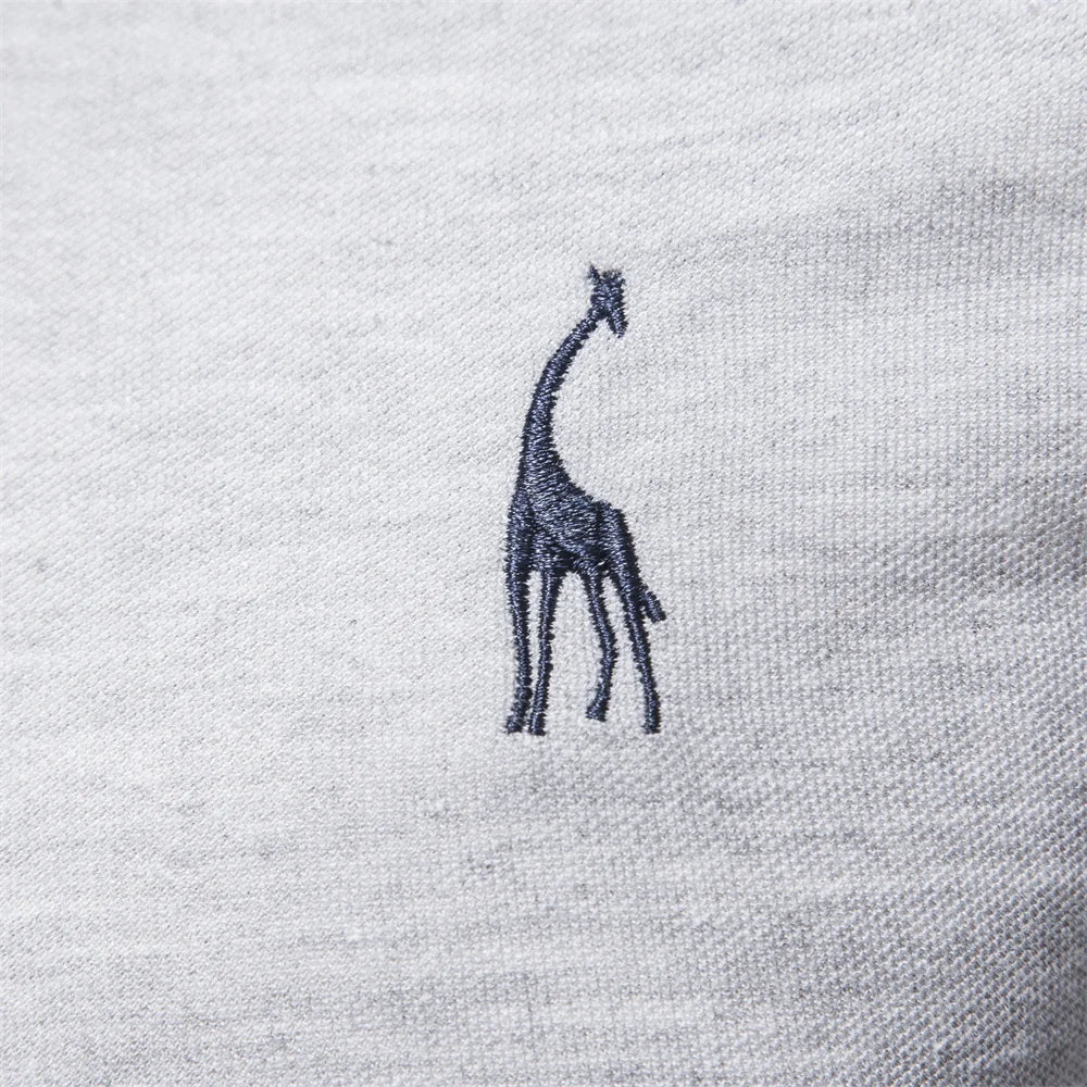 LAURENT MONACO | T-SHIRT À MANCHES LONGUES ET COL POUR HOMMES