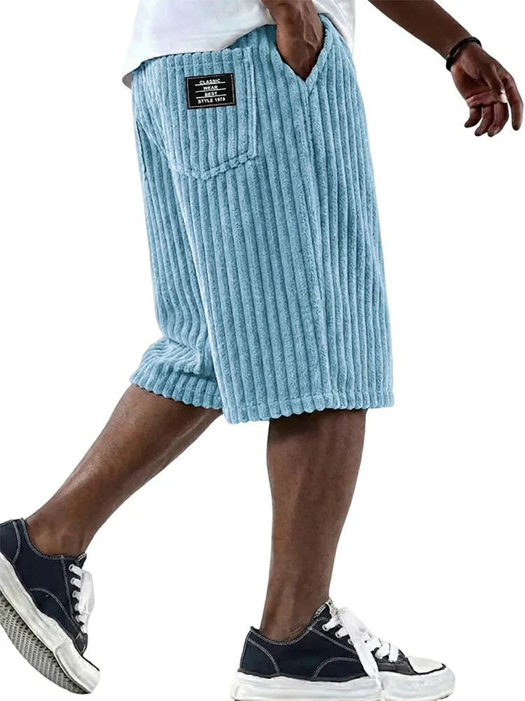 LAURENT MONACO | SHORTS TEXTURÉS POUR HOMMES