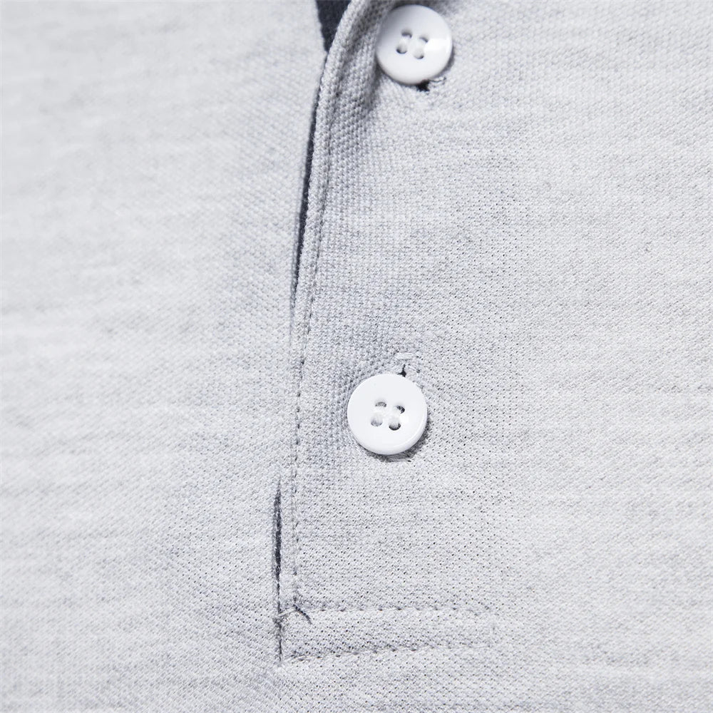 LAURENT MONACO | T-SHIRT À MANCHES LONGUES ET COL POUR HOMMES