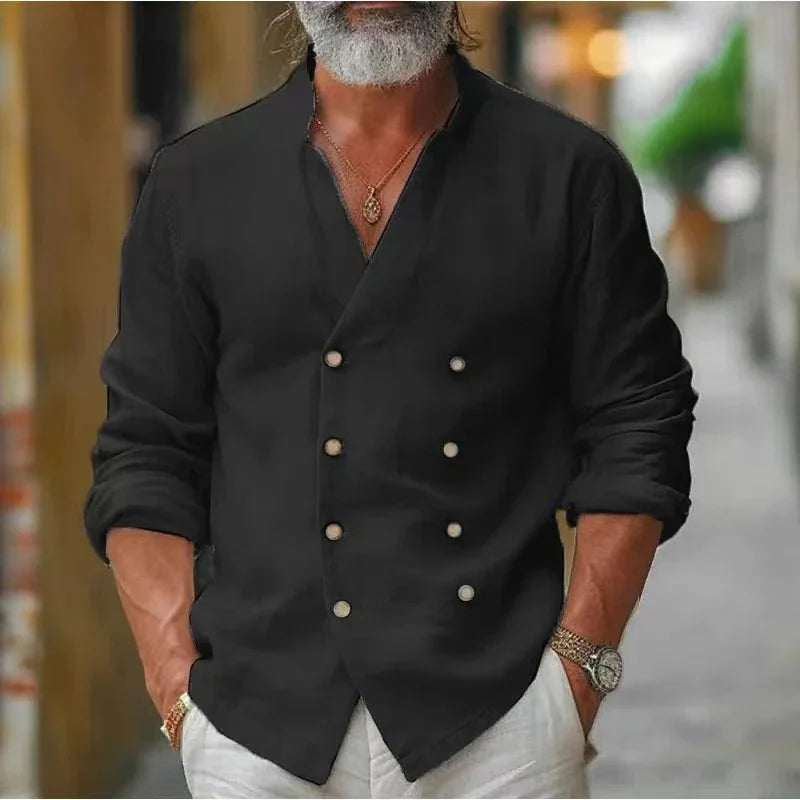LAURENT MONACO | CHEMISE D'ÉTÉ EN COTON POUR HOMMES