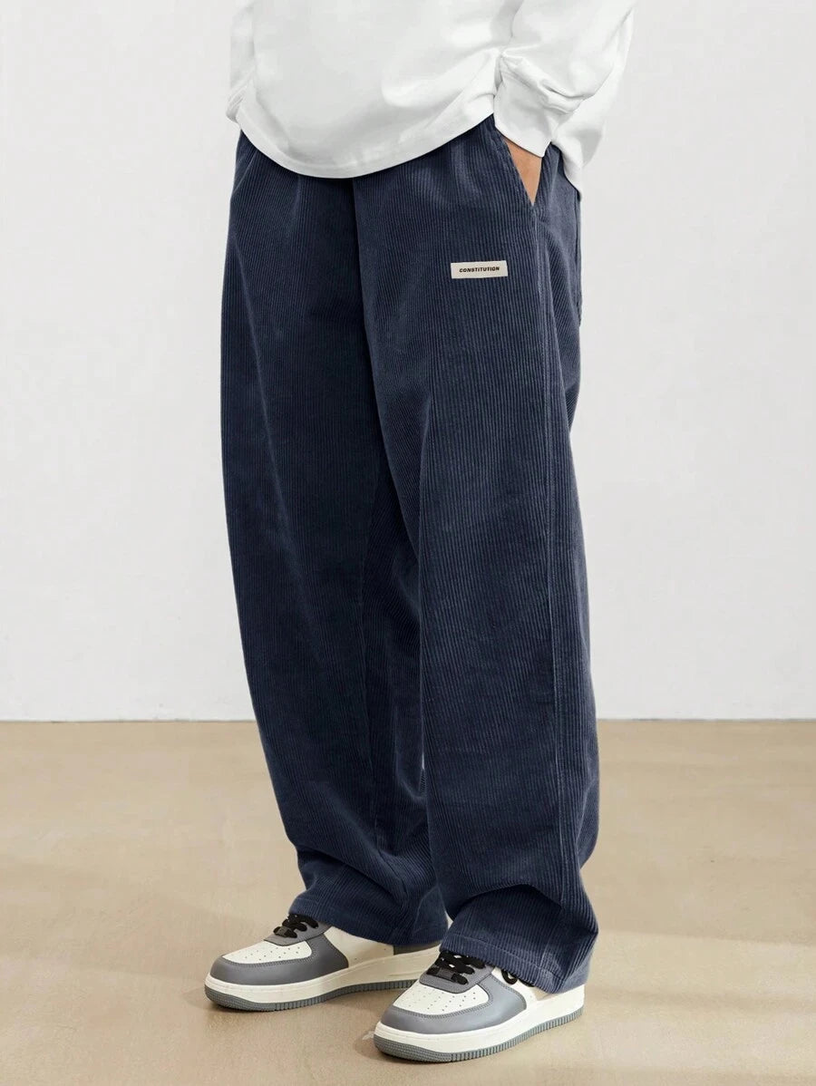 LAURENT MONACO | PANTALONS EN CORDUROY POUR HOMMES