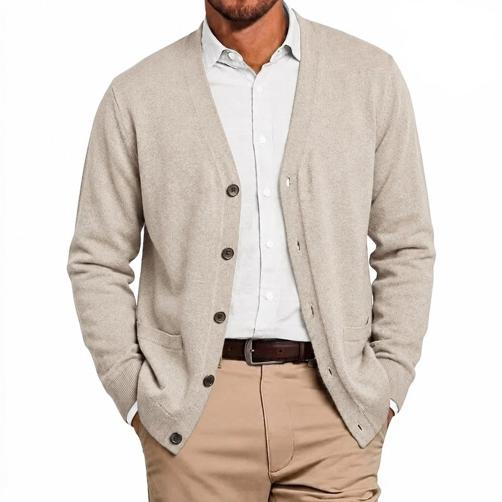 LAURENT MONACO | CARDIGAN À BOUTONS POUR HOMMES