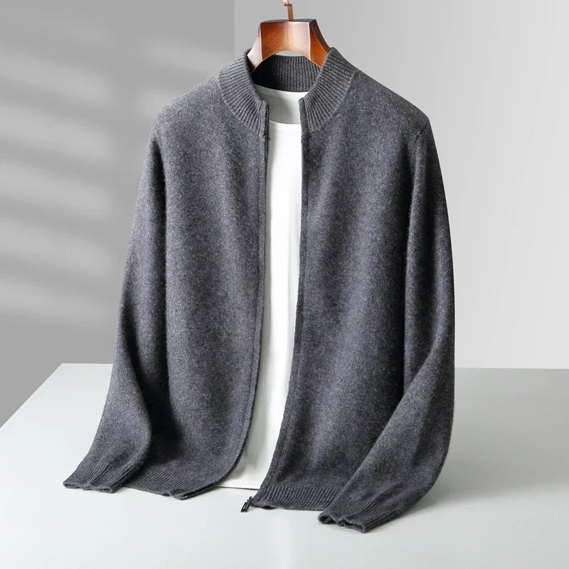 LAURENT MONACO | GILET DE LUXE EN LAINE DE CACHEMIRE PREMIUM