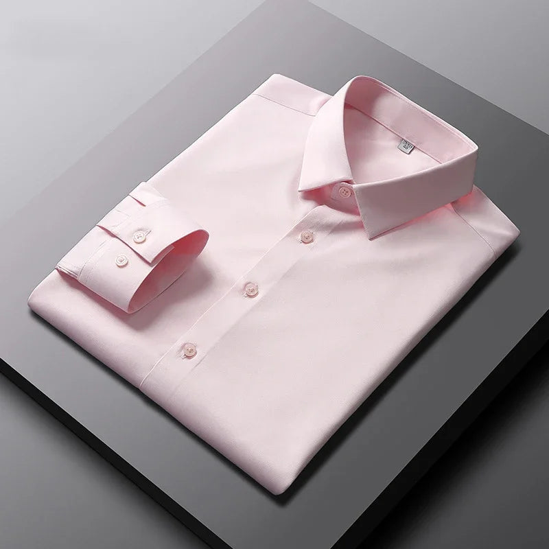 LAURENT MONACO | CHEMISE FORMELLE À MANCHES LONGUES POUR HOMMES