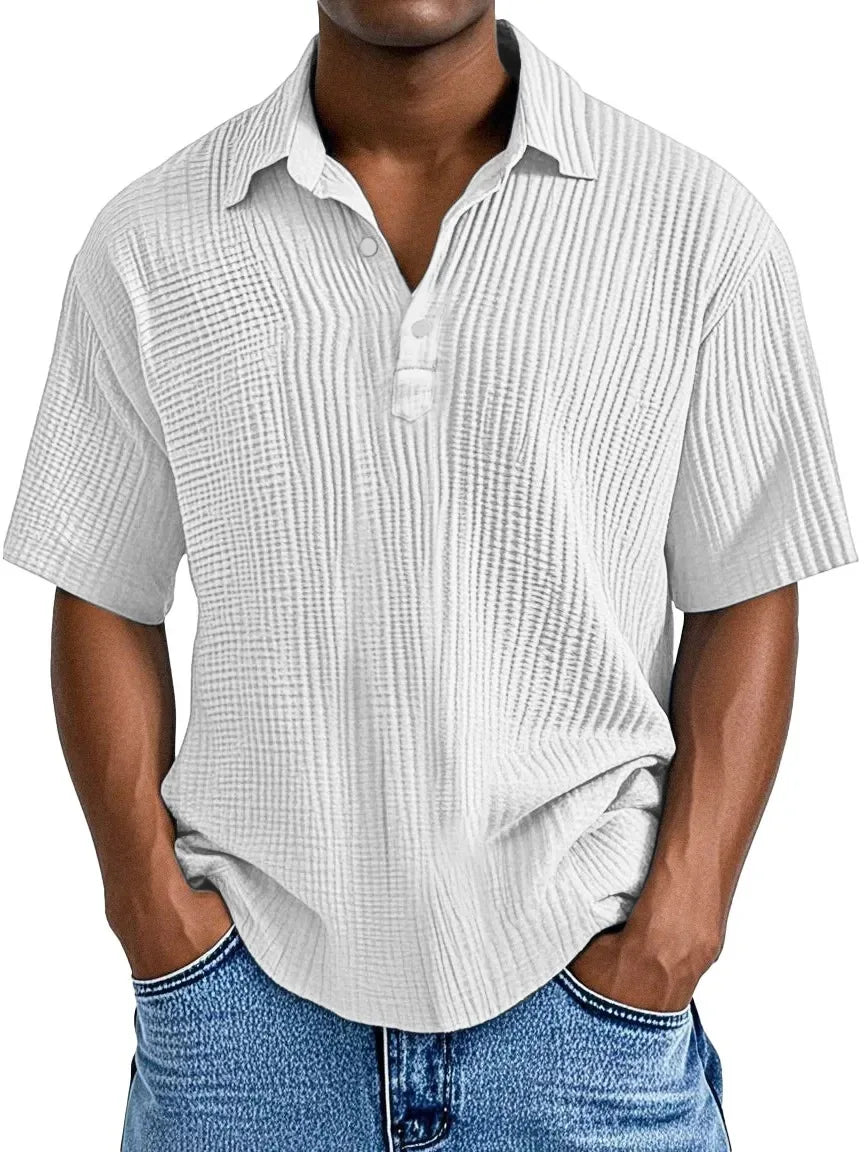 LAURENT MONACO | CHEMISE D'ÉTÉ RÉTRO POUR HOMMES