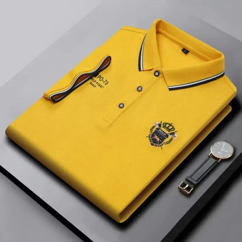 LAURENT MONACO | POLO FORMEL CLASSIQUE POUR HOMMES