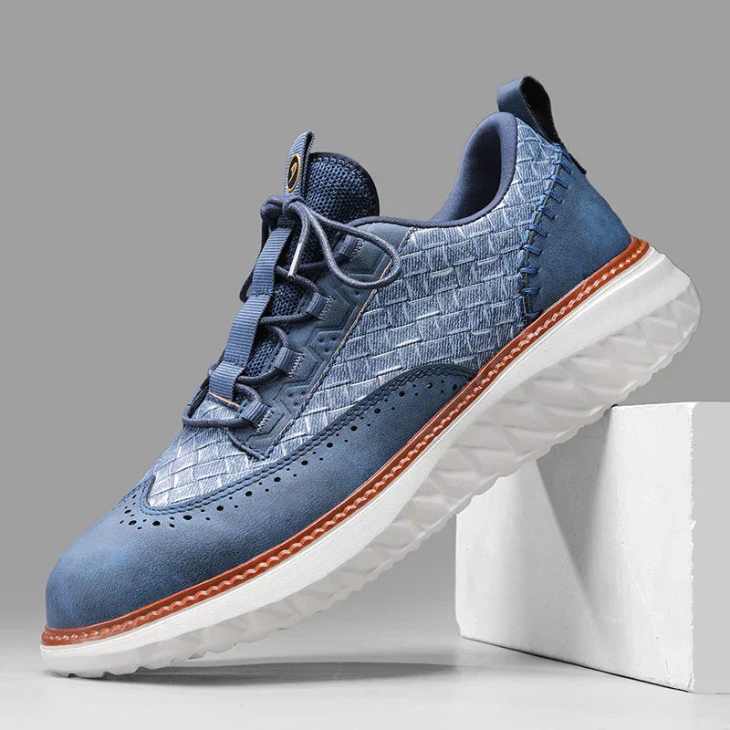DUMONT LYON | BASKETS EN CUIR OXFORD RIDGE