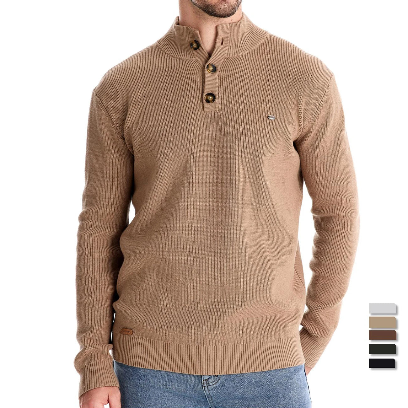 LAURENT MONACO | PULL POUR HOMME AVEC BOUTONS