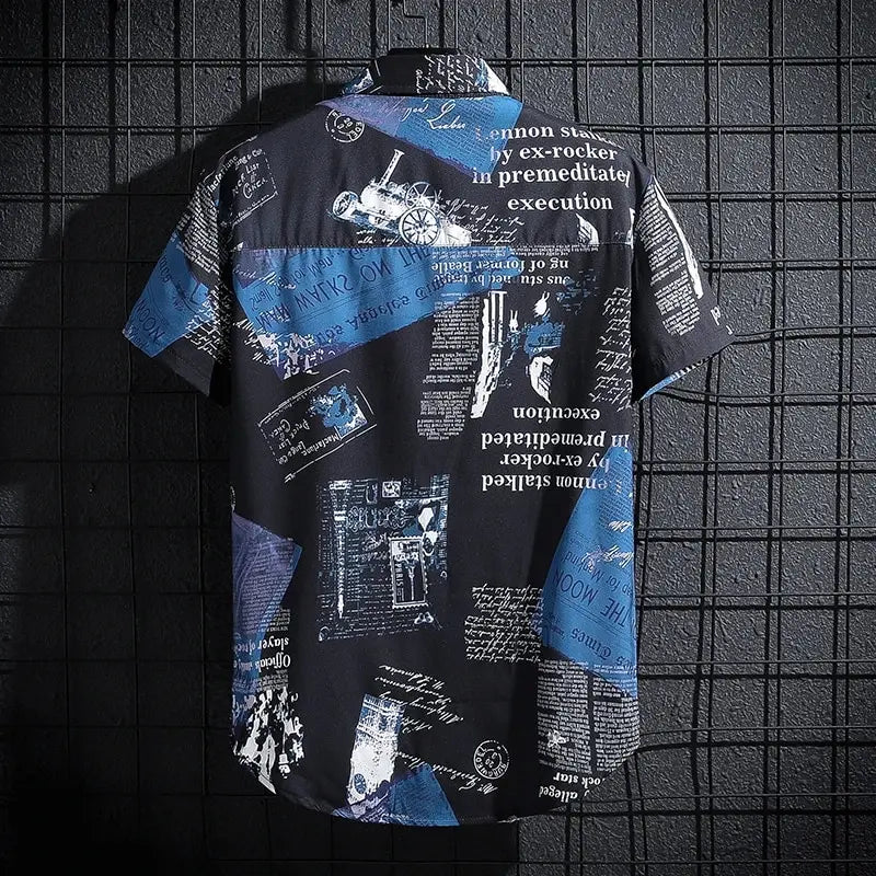 LAURENT MONACO | CHEMISE CLASSIQUE IMPRIMÉE POUR HOMMES
