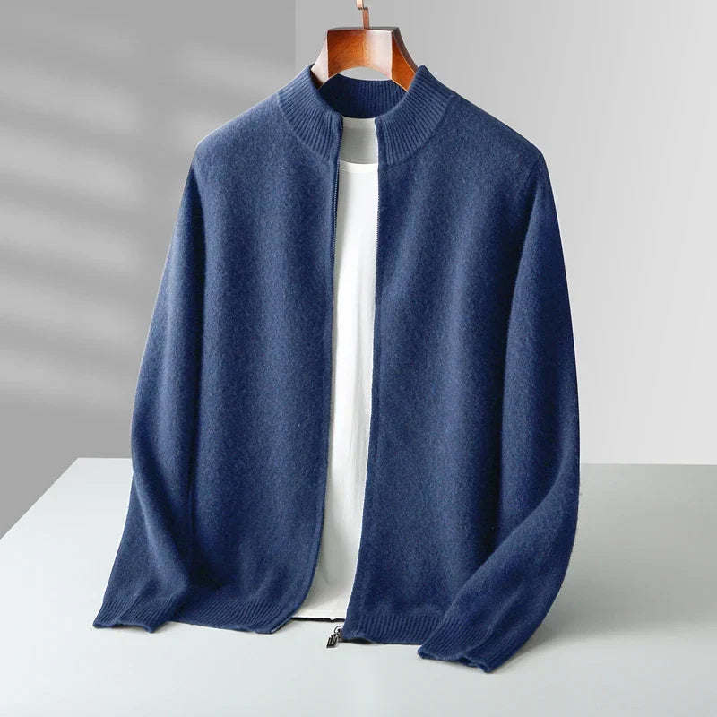 LAURENT MONACO | GILET DE LUXE EN LAINE DE CACHEMIRE PREMIUM