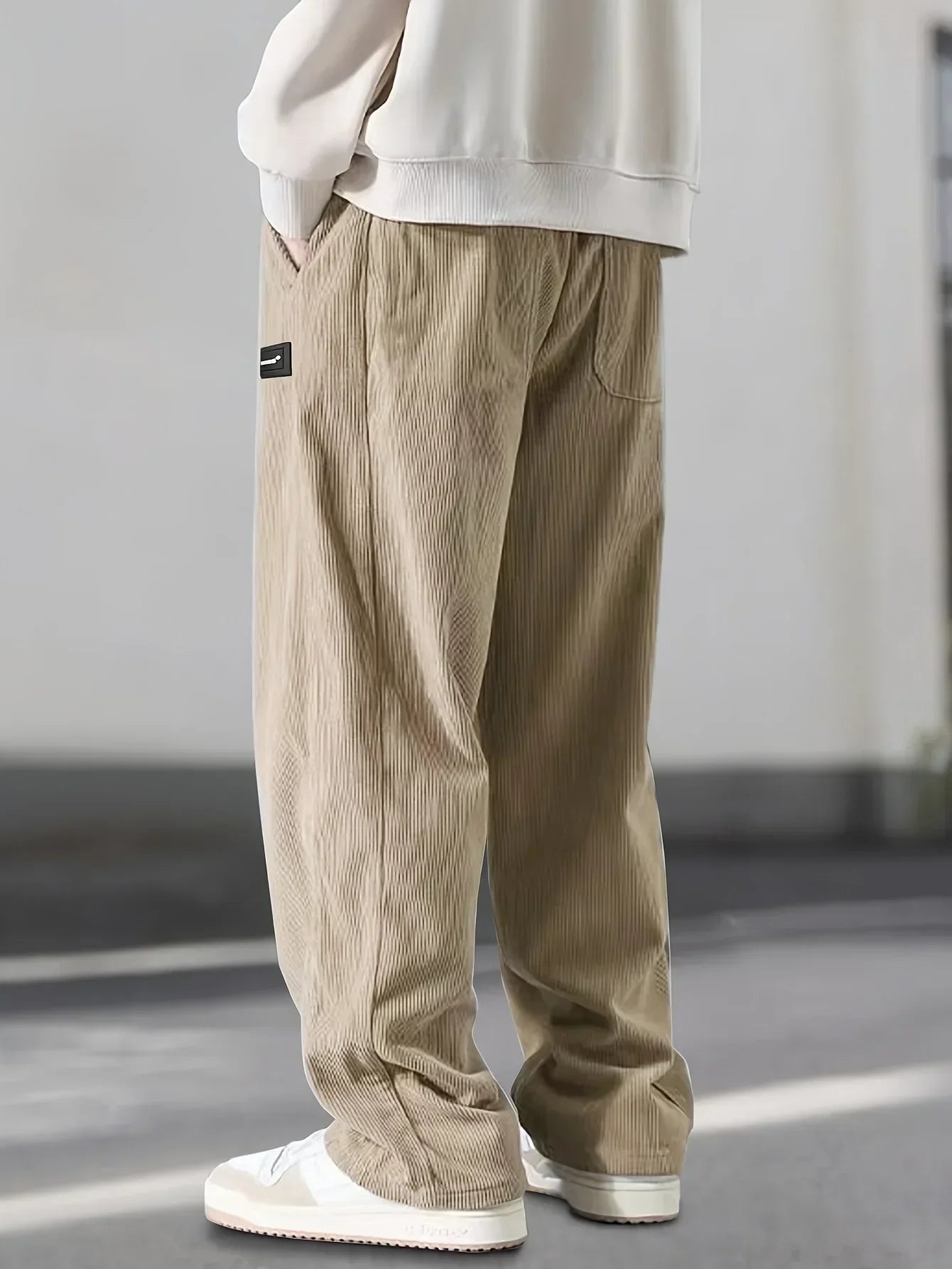 LAURENT MONACO | PANTALON EN VELOURS CÔTELÉ POUR HOMME