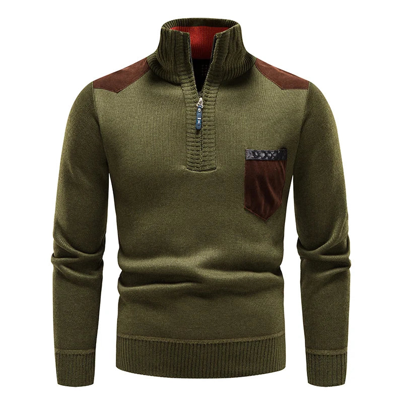 LAURENT MONACO | PULL HOMME EN POLAIRE AVEC ZIP