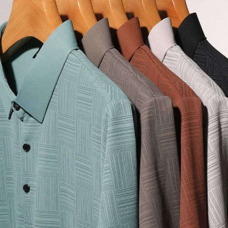 LAURENT MONACO | POLO CLASSIQUE DE BUREAU POUR HOMMES