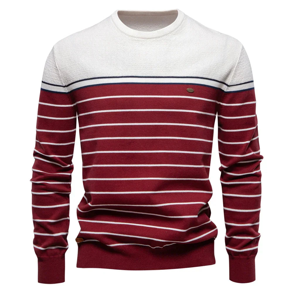 LAURENT MONACO | PULL POUR HOMME À RAYURES