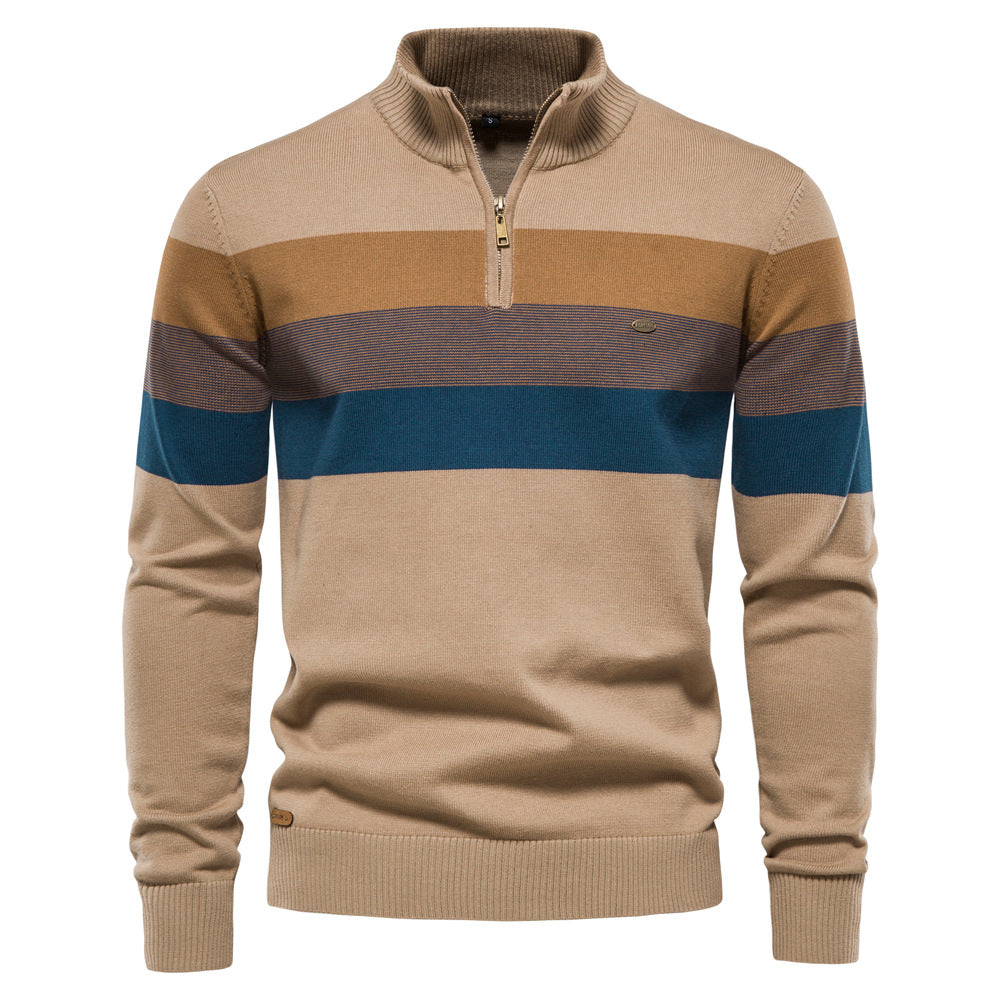 LAURENT MONACO | PULL EN CACHEMIRE ARGYLE