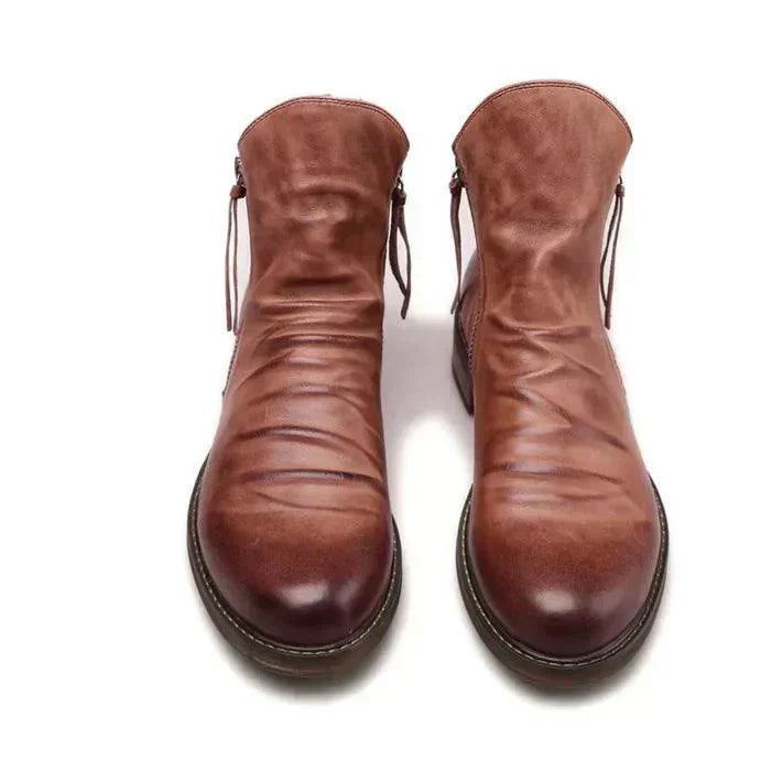 LAURENT MONACO | BOTTES EN CUIR ROYAL