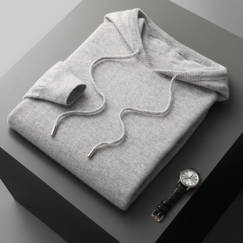 LAURENT MONACO | SWEAT À CAPUCHE MOELLEUX ET ÉLÉGANT POUR HOMME