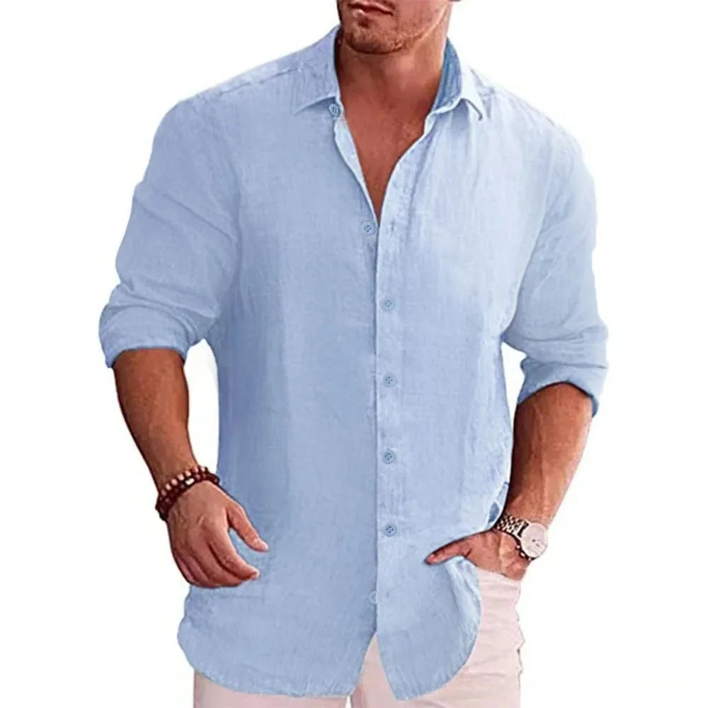 LAURENT MONACO | CHEMISE À MANCHES LONGUES MODERNE POUR HOMMES