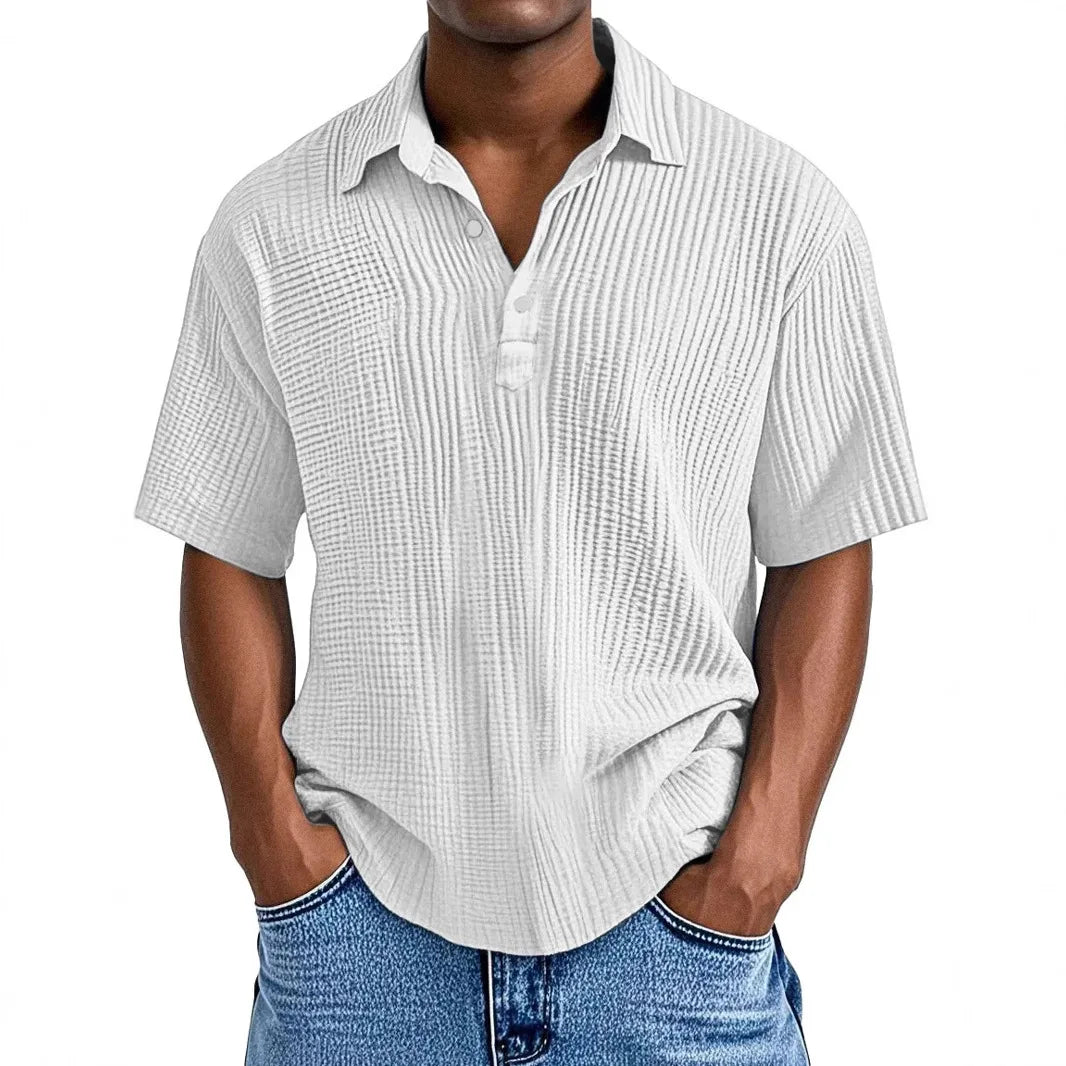 LAURENT MONACO | CHEMISE D'ÉTÉ RÉTRO POUR HOMMES