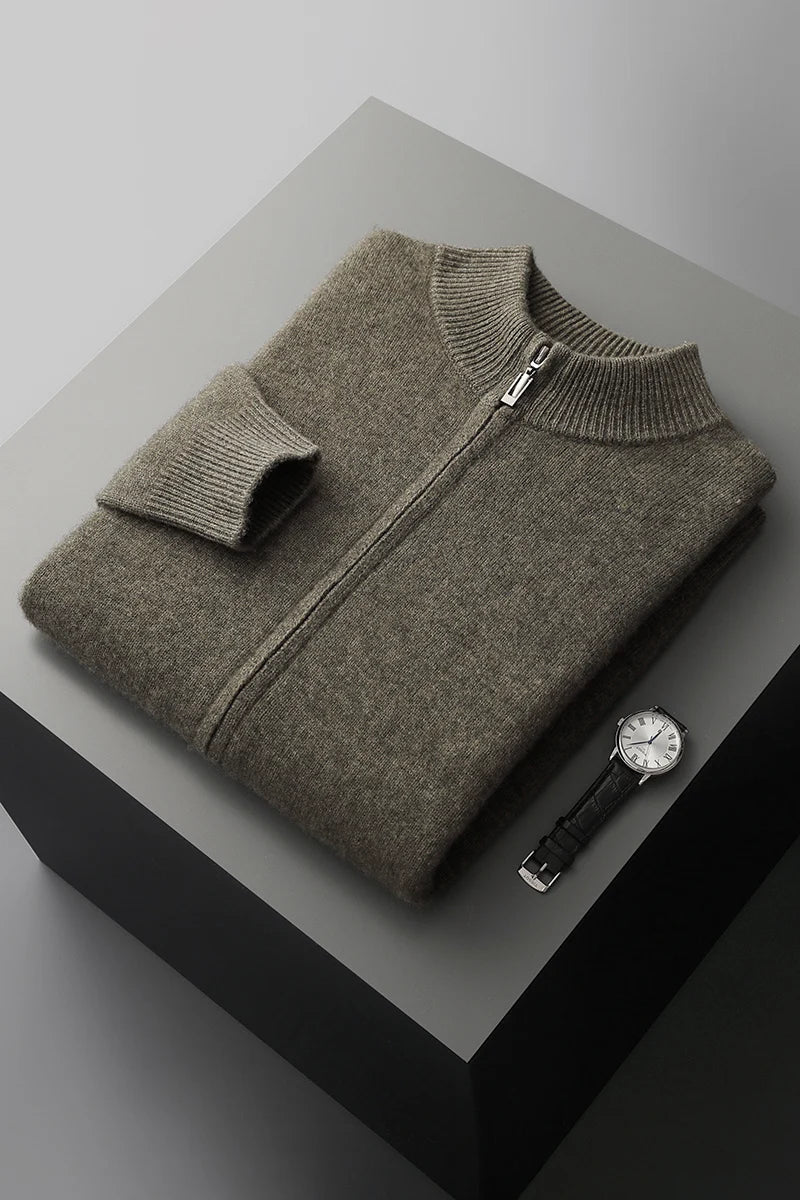 LAURENT MONACO | GILET DE LUXE EN LAINE DE CACHEMIRE PREMIUM