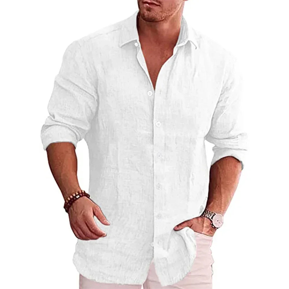 LAURENT MONACO | CHEMISE À MANCHES LONGUES MODERNE POUR HOMMES