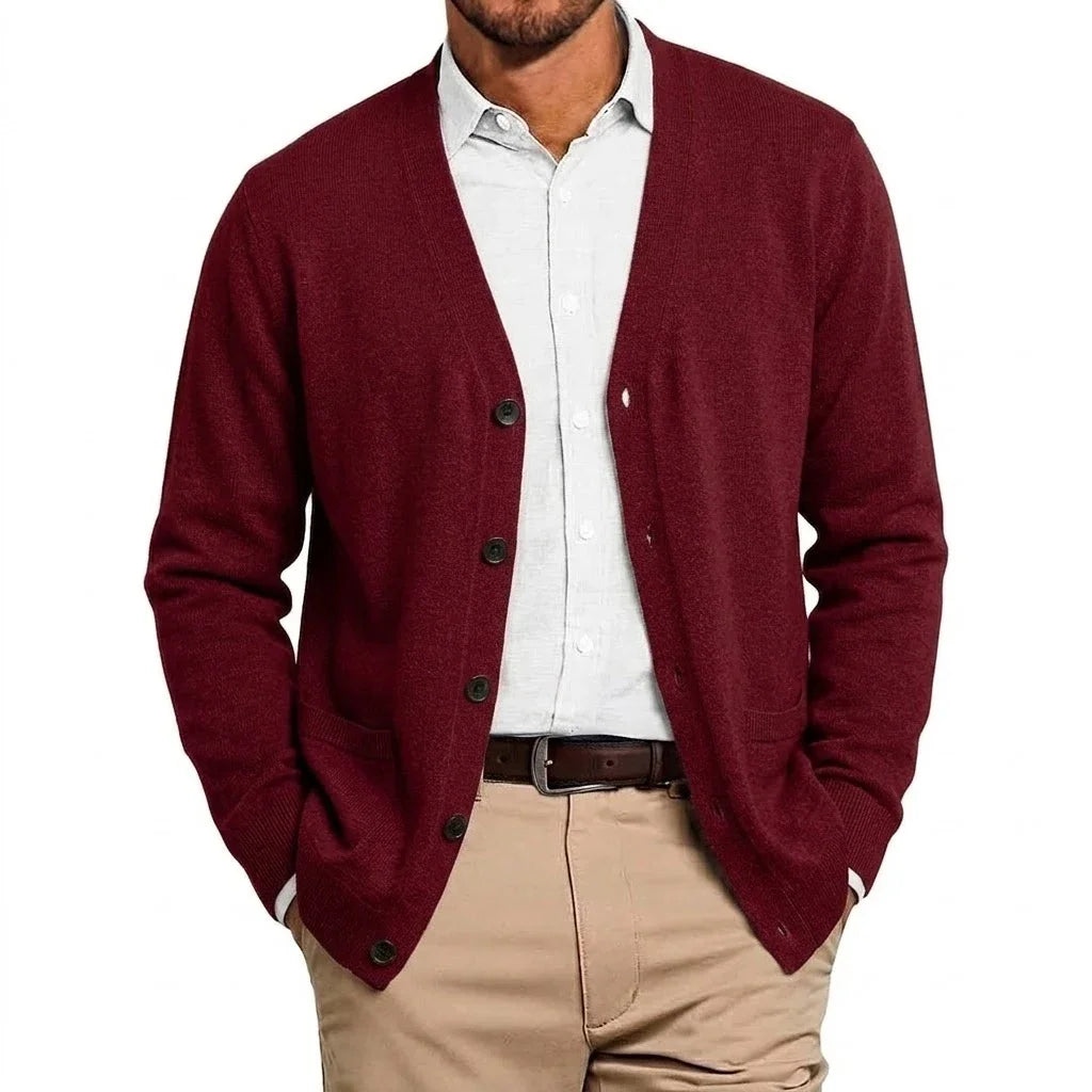LAURENT MONACO | CARDIGAN À BOUTONS POUR HOMMES