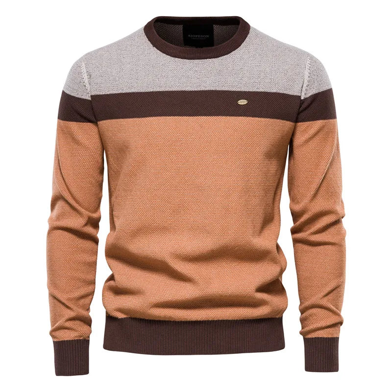 LAURENT MONACO | PULL HOMME À COL ROND