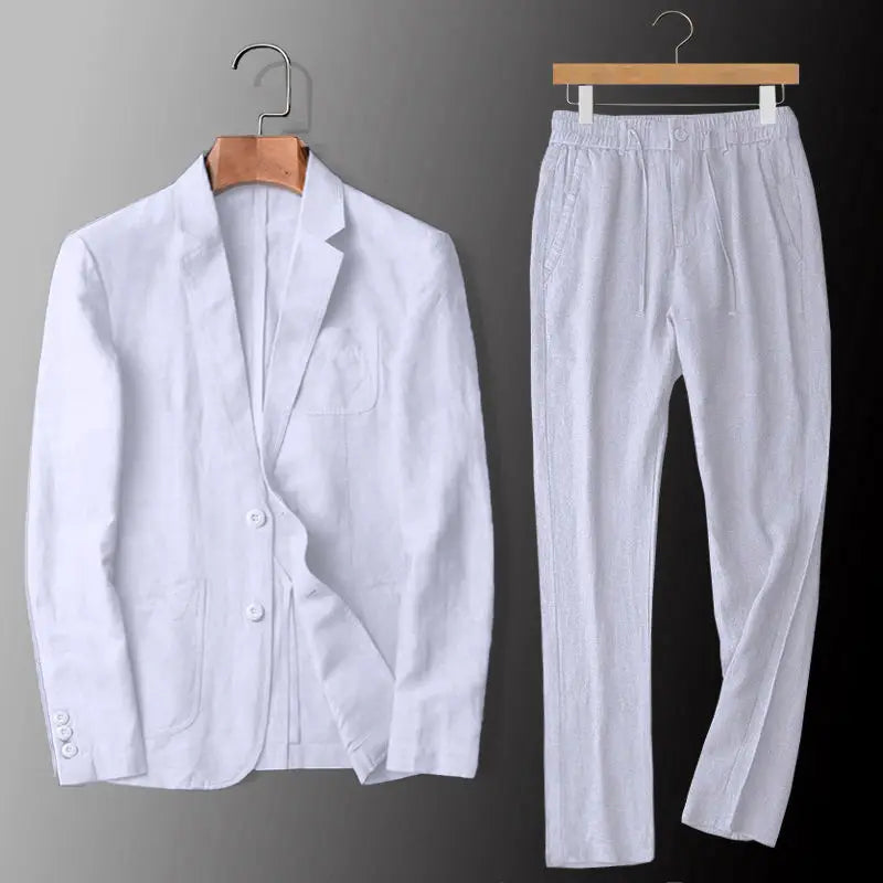 LAURENT MONACO | ENSEMBLE LIN COTON HOMME