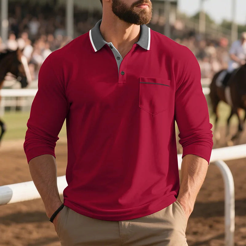 LAURENT MONACO | CHEMISE À BOUTONS CLASSIQUE POUR HOMMES