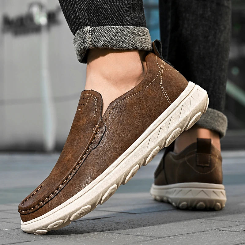 LAURENT MONACO | MOCASSINS CLASSIQUES À ENFILER POUR HOMMES