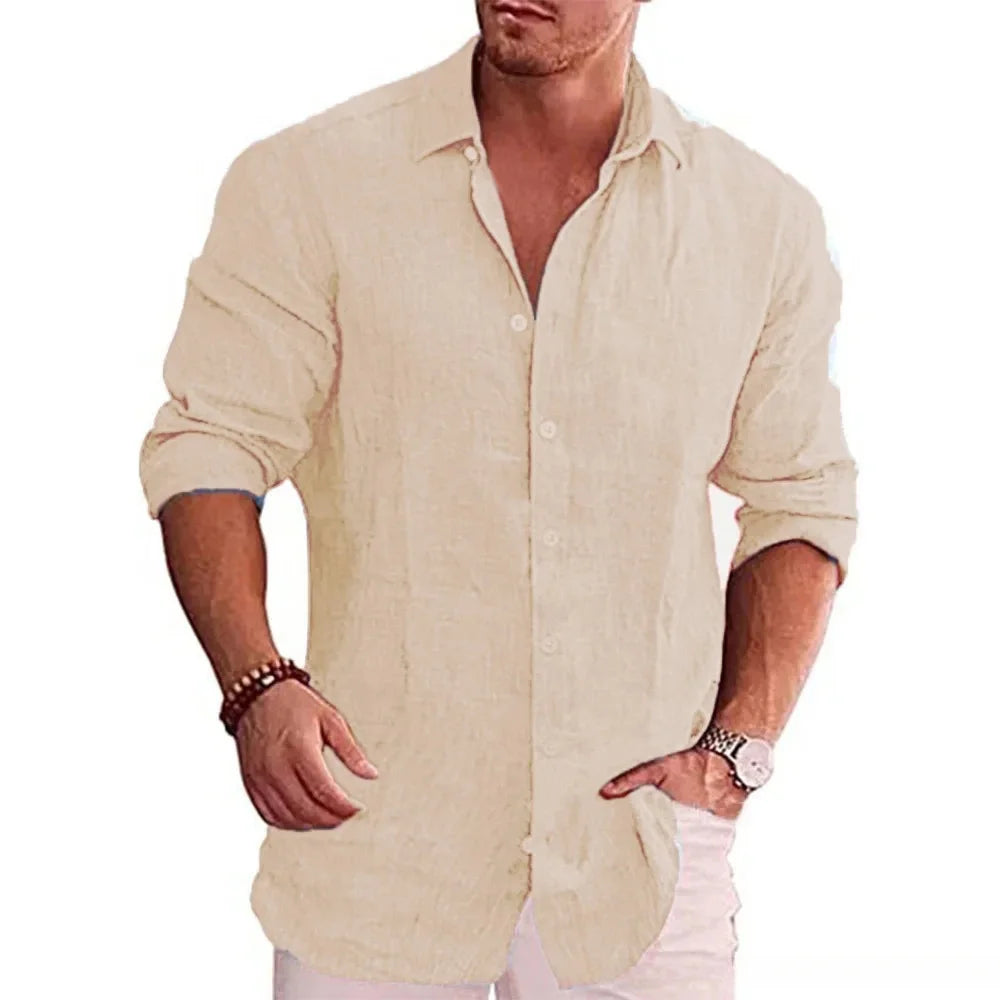 LAURENT MONACO | CHEMISE À MANCHES LONGUES MODERNE POUR HOMMES