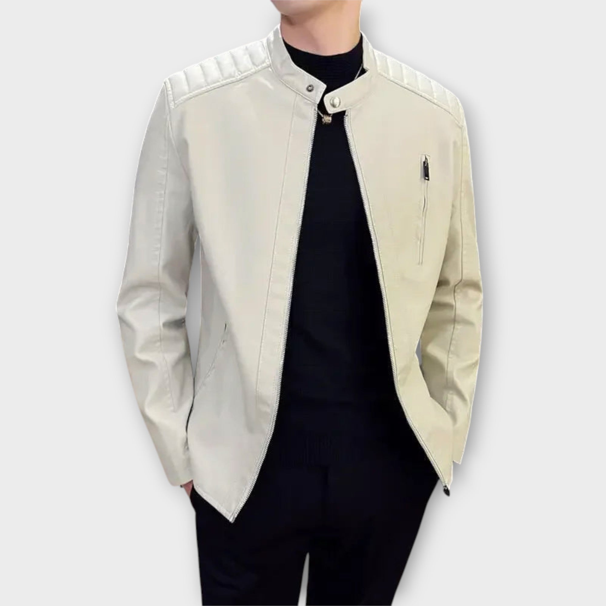 LAURENT MONACO | VESTE EN CUIR BOLD RIDER