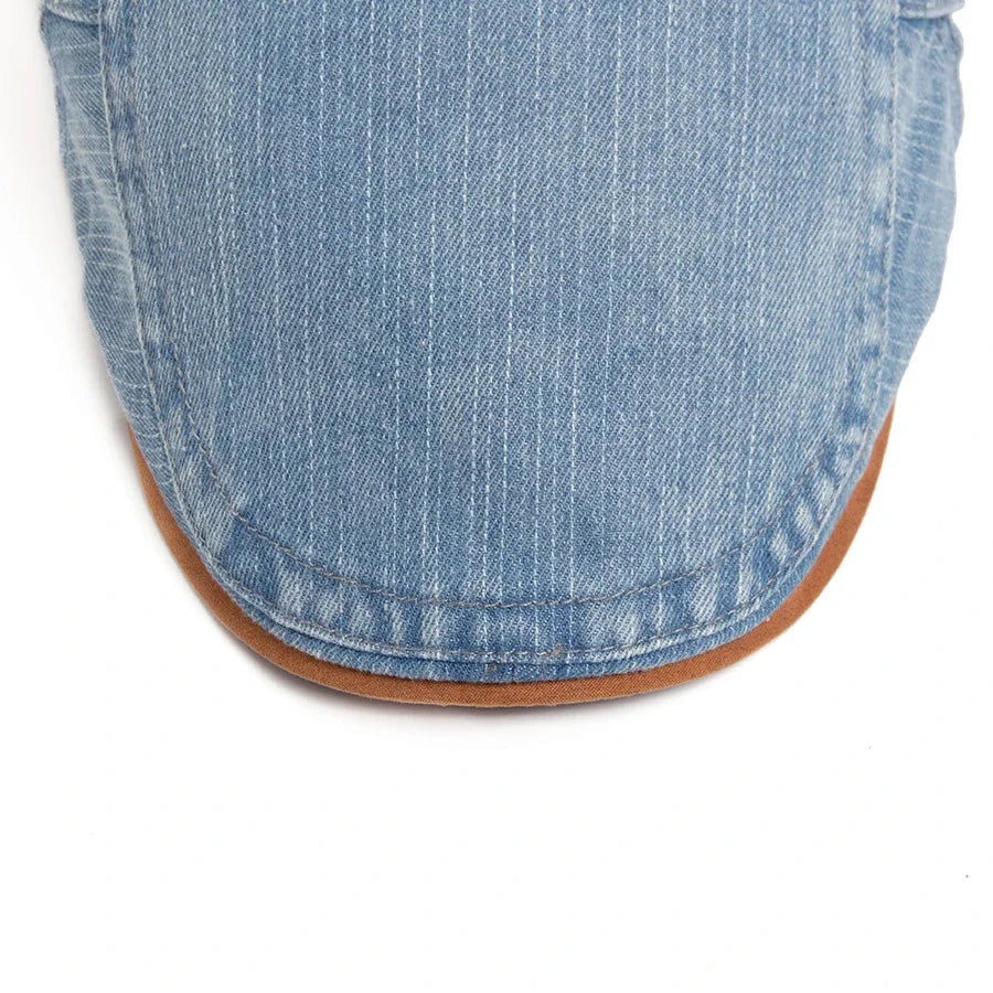 LAURENT MONACO | CASQUETTE EN DENIM POUR HOMMES
