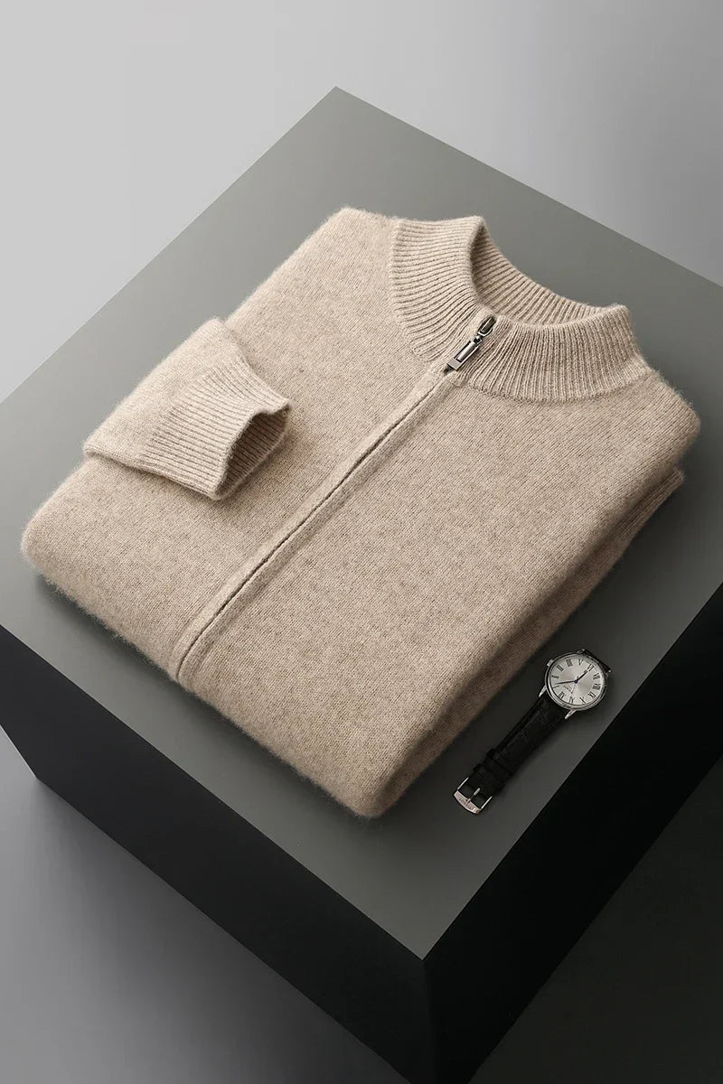 LAURENT MONACO | GILET DE LUXE EN LAINE DE CACHEMIRE PREMIUM