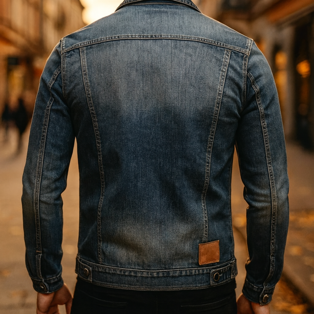 LAURENT MONACO | VESTE EN JEAN ÉLÉGANTE POUR HOMME