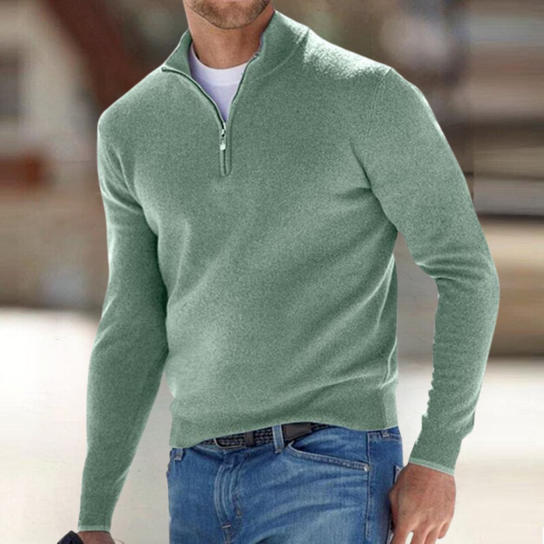 LAURENT MONACO | PULL ZIPPÉ POUR HOMME