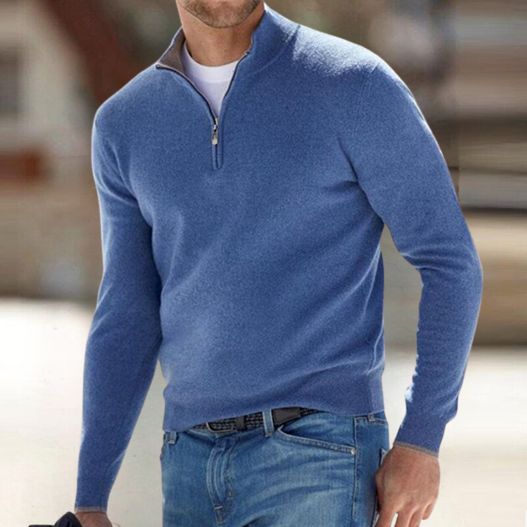 LAURENT MONACO | PULL ZIPPÉ POUR HOMME