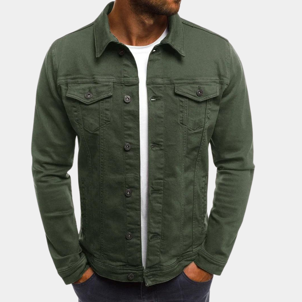 LAURENT MONACO | VESTE TRUCKER POUR HOMMES