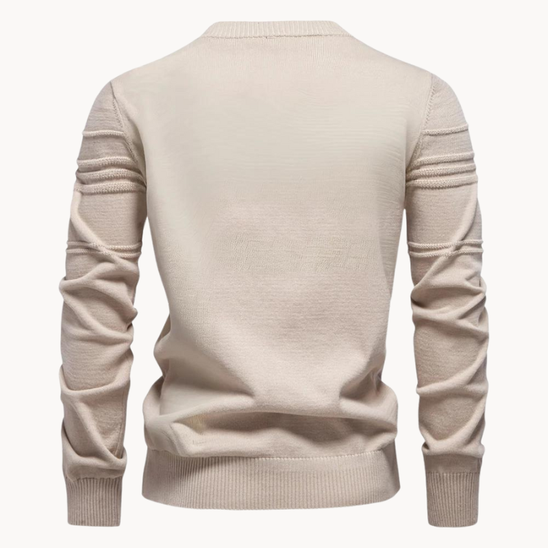 LAURENT MONACO | MAILLE HOMME À MOTIF CARREAU