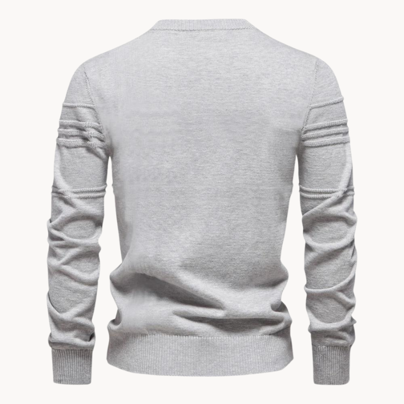 LAURENT MONACO | PULL ÉLÉGANT POUR HOMME AVEC DESIGN À CARREAUX